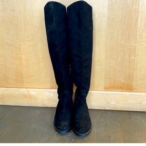 Barney’s New York Black Knee-High Women's Boots